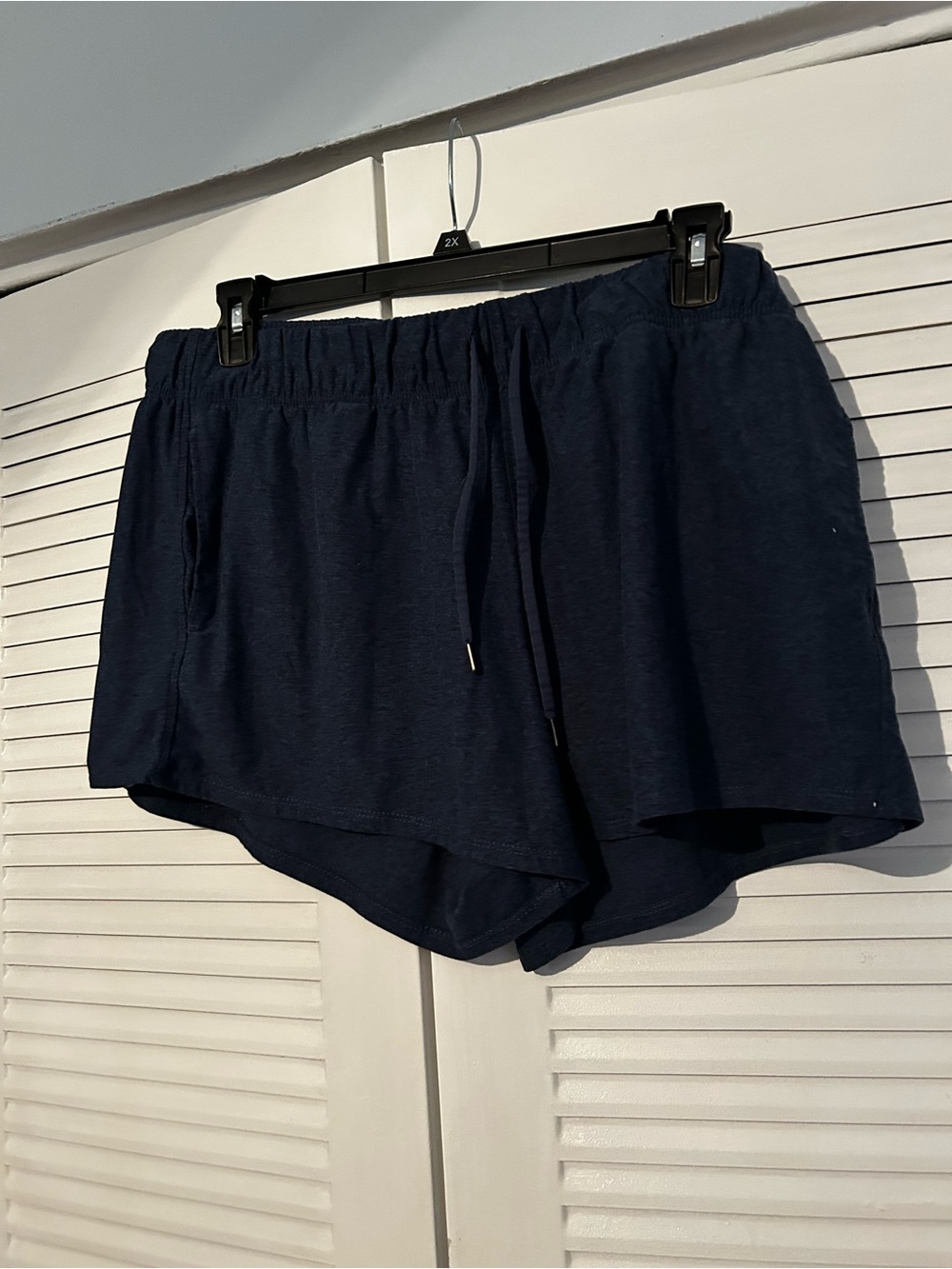 Athletic Works Women's Navy Drawstring Athletic Shorts
